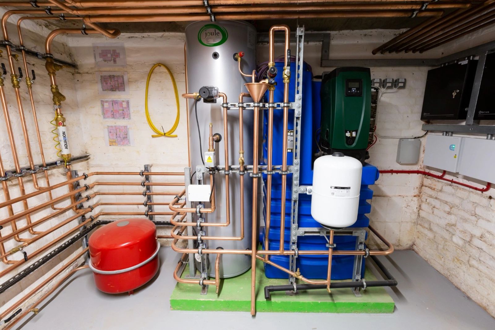 Completed plumbing project in Hertfordshire by Inline Plumbing and Heating